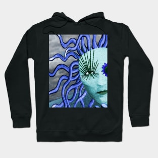 Blue Medusa Hoodie